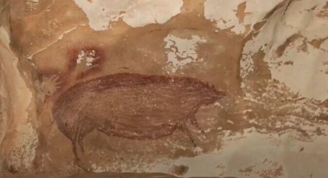 Caza de Jabalíes, 30 millones de años