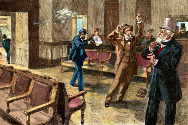 President James A. Garfield is assassinated.