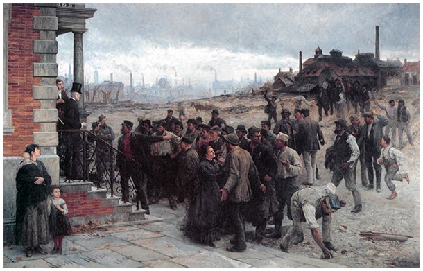 The Strike in the region of Charleroi