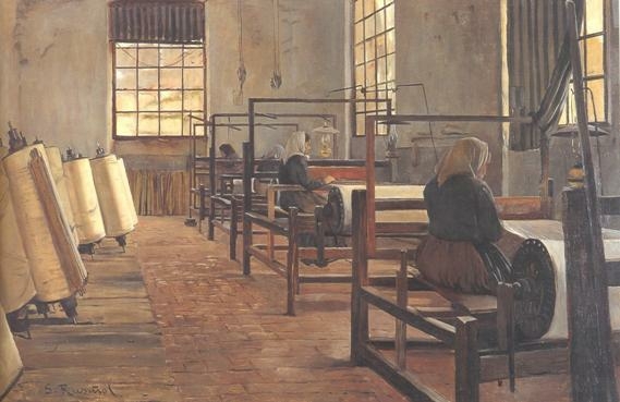Santiago Rusiñol; La fábrica