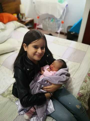 Geburt Nichte Emilia