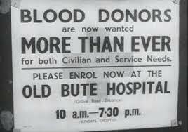 Percy Oliver established the first blood donor service