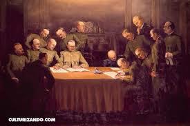 El Imperio Austrohúngaro firma un armisticio.
