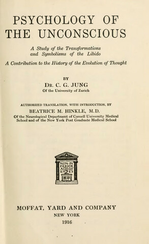 Carl Gustav Jung publica "Transformaciones y simbolos del libido"