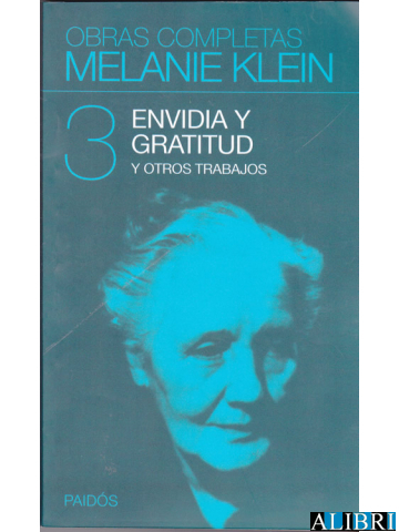 Klein publica su libro "Envidia y gratitud"
