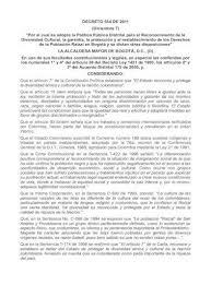Decreto 554 de 2011