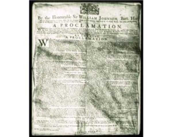 The proclamation of 1763