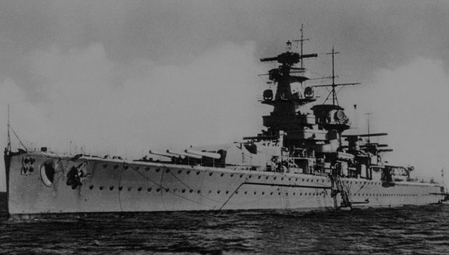 Uk wins first sea battle