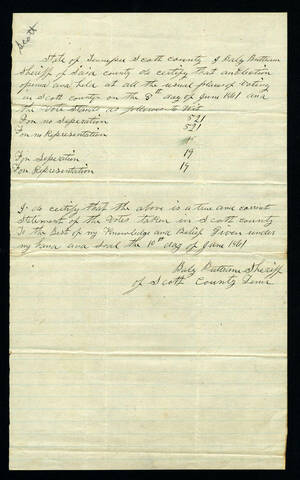 Tennessee secedes from the Union