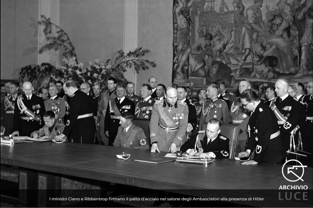 PATTO D'ACCIAIO tra Italia e Germania