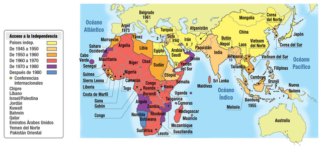 Proceso de descolonización terminado