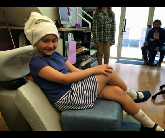 PRIMER COP A LA PERRUQUERIA