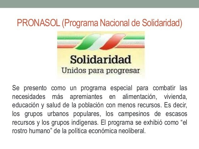Programa Solidaridad