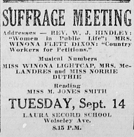 Women's Suffrage