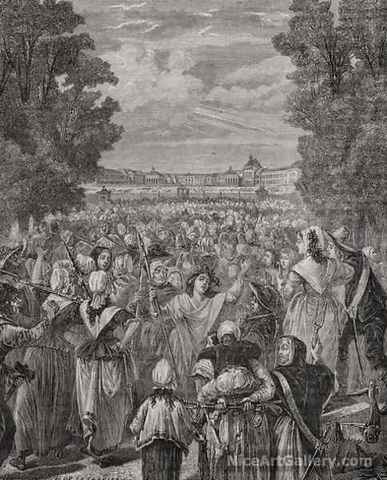 Womens march to Versailles