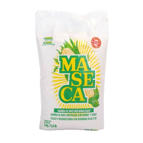 Harinas de Maíz fortificada.