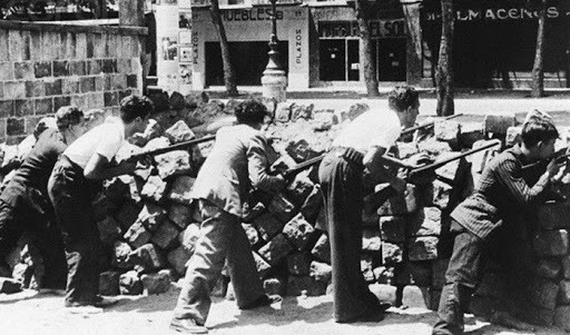 “Jornadas de mayo” --- Barcelona.