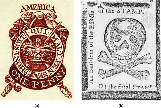 The stamp act