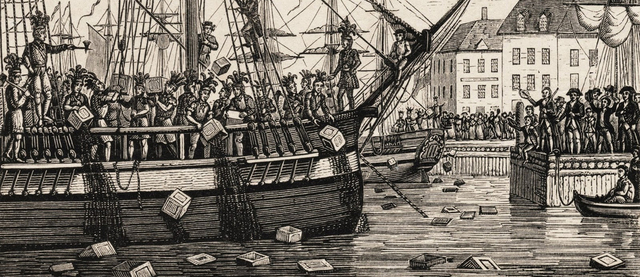 The Boston tea party