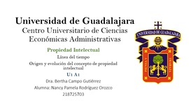 Timeline: Origen y evolución del concepto de propiedad intelectual