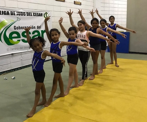 La gimnasia rítmica en Valledupar