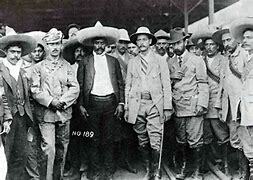 1910 Inicio de la Revolución Mexicana