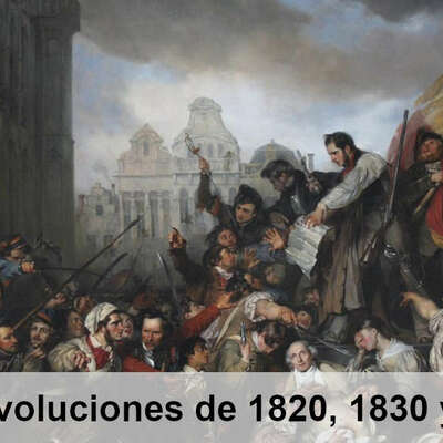 Timeline: LAS REVOLUCIONES LIBERALES EN EUROPA  (1820 - 1848)