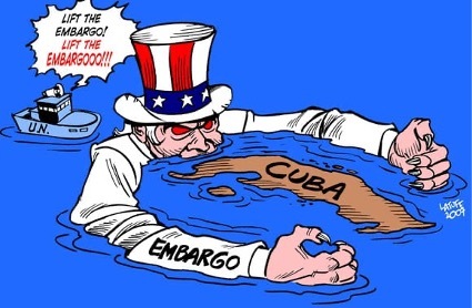 Estados Unidos prohíbe el comercio económico con Cuba