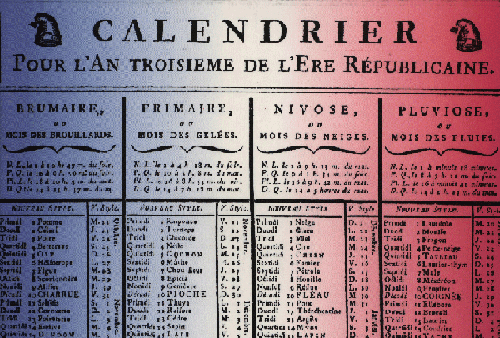 Nascita del Calendario Repubblicano