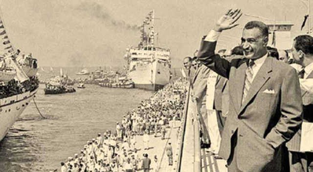 Nasser nacionaliza el Canal de Suez