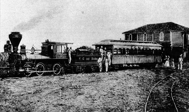 Primer ferrocarril de España