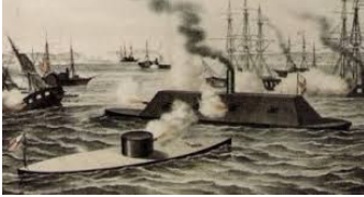 Battle of the Ironclads-Mar 8, 1862