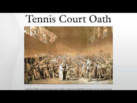 The Tennis Court Oath