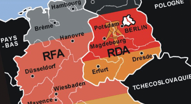 Se forman la RDA y RFA.