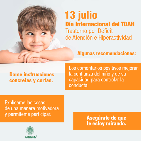 13 de julio Día Internacional del TDH
