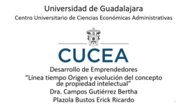 Timeline: Línea tiempo Origen y evolución del concepto de propiedad intelectual