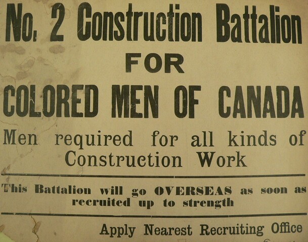 No. 2 Construction Battalion - Newspaper Announcement