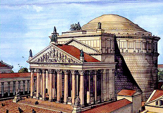 IL PANTHEON _ ARCHITETTURA ROMANA