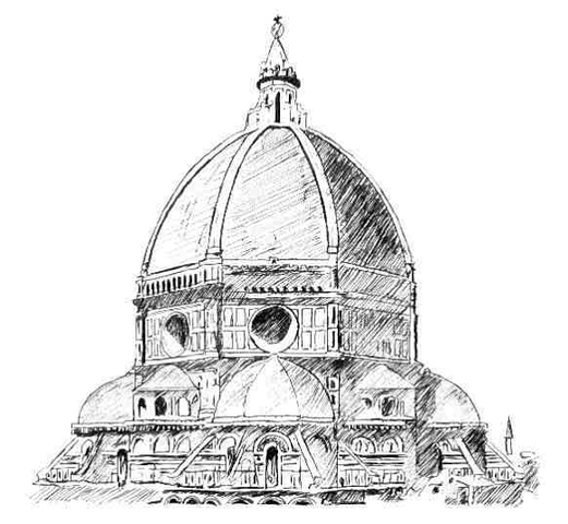 CUPOLA del DUOMO di FIRENZE _ ARCHITETTURA RINASCIMENTALE