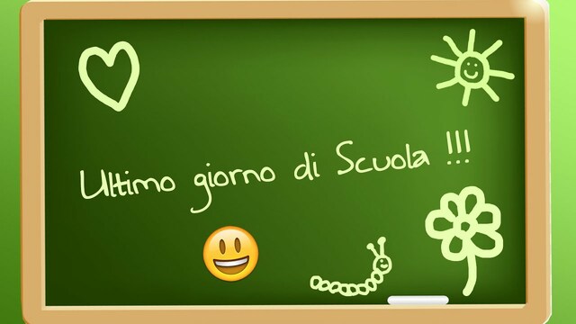 Ultimo giorno di scuola