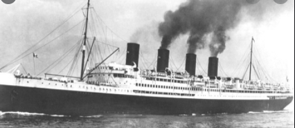 Sinking of the France IV passenger liner