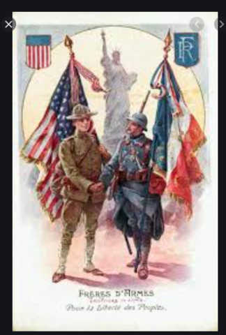 Frist Us Troops Land in Europe