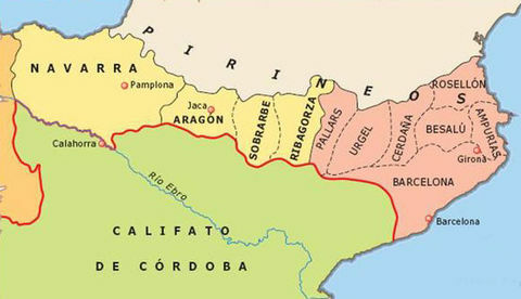 Creació COMTAT D'ARAGÓ i comtats catalans