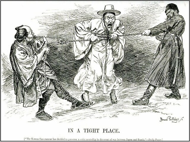 Russia and Japan went to war over Manchuria and Korea