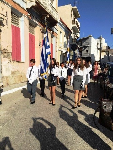 Άγιος Δημήτριος (Σημαία-Παραστάτες για περιφορά εικόνας)