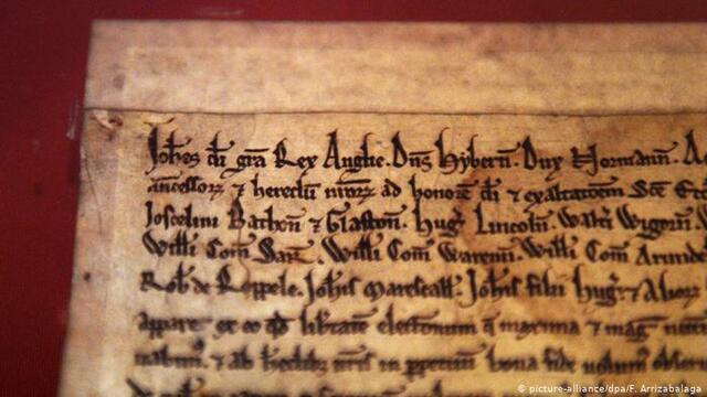 constitución inglesa: Carta Magna