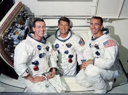 Apollo 7, first three-person American crew to launch to space