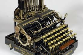 Maquina de escribir  1714