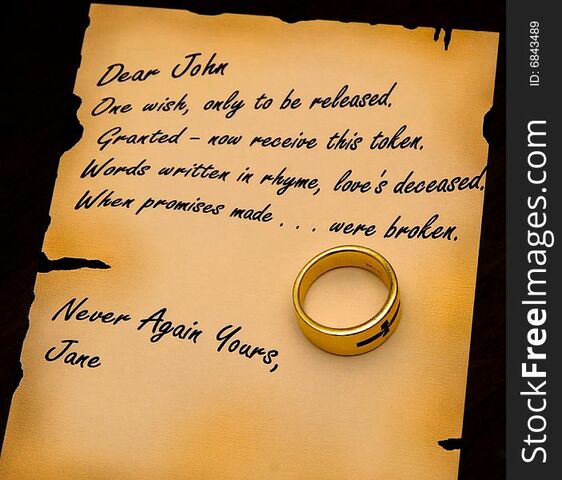 Dear John Letter - 1944