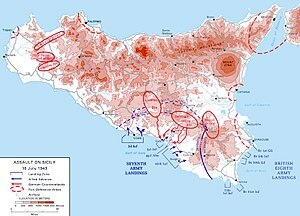 Invasion of Sicily and Italy